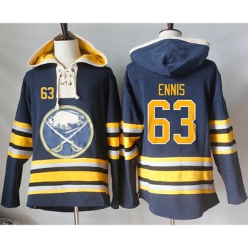 Sabres #63 Tyler Ennis Navy Blue Sawyer Hooded Sweatshirt Stitched NHL Jersey Sabres #63 Tyler Ennis Navy Blue Sawyer Hooded Sweatshirt Stitched NHL Jersey