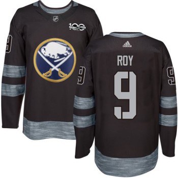 Sabres #9 Derek Roy Black 1917-2017 100th Anniversary Stitched NHL Jersey Sabres #9 Derek Roy Black 1917-2017 100th Anniversary Stitched NHL Jersey