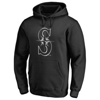 Seattle Mariners Platinum Collection Pullover Hoodie Black Seattle Mariners Platinum Collection Pullover Hoodie Black