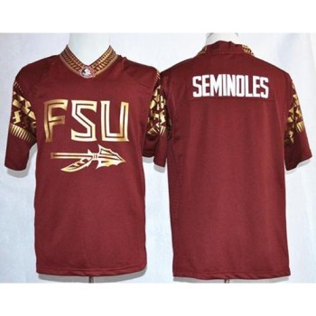 Seminoles #00 Seminoles Red Pride Fashion Stitched NCAA Jersey
