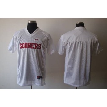 Sooners Blank White Stitched NCAA Jersey Sooners Blank White Stitched NCAA Jersey