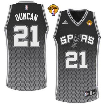 Spurs #21 Tim Duncan Black Resonate Fashion Swingman Finals Patch Stitched NBA Jersey Spurs #21 Tim Duncan Black Resonate Fashion Swingman Finals Patch Stitched NBA Jersey