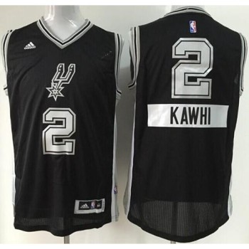 Spurs #2 Kawhi Leonard Black 2014-15 Christmas Day Stitched NBA Jersey Spurs #2 Kawhi Leonard Black 2014-15 Christmas Day Stitched NBA Jersey