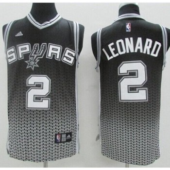 Spurs #2 Kawhi Leonard Black Resonate Fashion Stitched NBA Jersey Spurs #2 Kawhi Leonard Black Resonate Fashion Stitched NBA Jersey