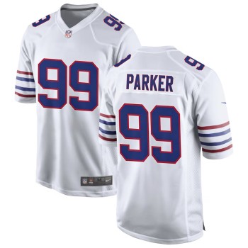 Youth Buffalo Bills #99 T.J. Parker White 2026 NFL Draft Game Jersey Youth Buffalo Bills #99 T.J. Parker White 2026 NFL Draft Game Jersey