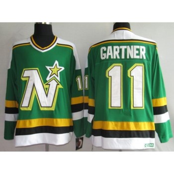Stars #11 Mike Gartner Stitched Green CCM Throwback NHL Jersey Stars #11 Mike Gartner Stitched Green CCM Throwback NHL Jersey