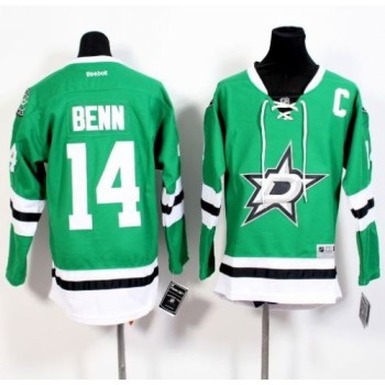 Stars #14 Jamie Benn Green Youth Stitched NHL Jersey Stars #14 Jamie Benn Green Youth Stitched NHL Jersey