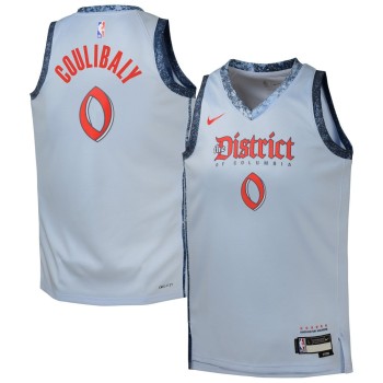 Youth Washington Wizards Bilal Coulibaly Light Blue 2024/25 Swingman Player Jersey - City Edition Youth Washington Wizards Bilal Coulibaly Light Blue 2024/25 Swingman Player Jersey - City Edition