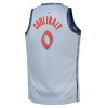 Youth Washington Wizards Bilal Coulibaly Light Blue 2024/25 Swingman Player Jersey - City Edition