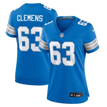 Women's Detroit Lions Duke Clemens Blue Game Jersey Women's Detroit Lions Duke Clemens Blue Game Jersey