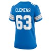 Women's Detroit Lions Duke Clemens  Blue Game Jersey