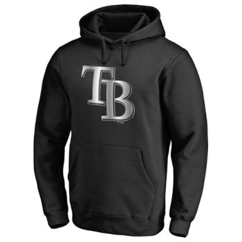 Tampa Bay Rays Platinum Collection Pullover Hoodie Black
