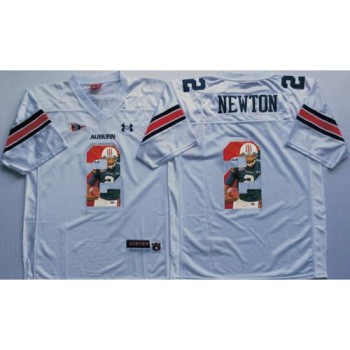 Tigers #2 Cam Newton White Player Fashion Stitched NCAA Jersey Tigers #2 Cam Newton White Player Fashion Stitched NCAA Jersey