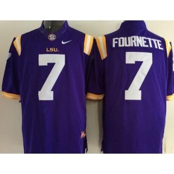 Tigers #7 Leonard Fournette Purple Limited Stitched Youth NCAA Jersey Tigers #7 Leonard Fournette Purple Limited Stitched Youth NCAA Jersey