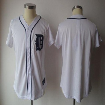 Tigers Blank White Women's Fashion Stitched MLB Jersey Tigers Blank White Women's Fashion Stitched MLB Jersey