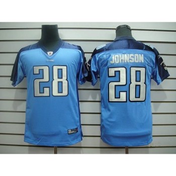 Titans #28 Chris Johnson Baby Blue Stitched Youth NFL Jersey Titans #28 Chris Johnson Baby Blue Stitched Youth NFL Jersey