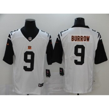 Toddler Cincinnati Bengals #9 Joe Burrow White Limited Stitched NFL Jersey Toddler Cincinnati Bengals #9 Joe Burrow White Limited Stitched NFL Jersey