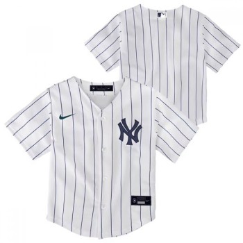 Toddler New York Yankees Blank White Stitched Baseball Jersey Toddler New York Yankees Blank White Stitched Baseball Jersey