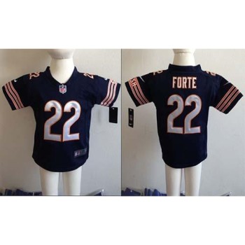 Toddler Bears #22 Matt Forte Navy Blue Team Color Stitched NFL Elite Jersey Toddler Bears #22 Matt Forte Navy Blue Team Color Stitched NFL Elite Jersey