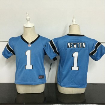 Toddler Carolina Panthers #1 Cam Newton Light Blue Stitched NFL Jersey Toddler Carolina Panthers #1 Cam Newton Light Blue Stitched NFL Jersey