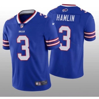 Toddlers Buffalo Bills #3 Damar Hamlin Blue Vapor Untouchable Limited Stitched Jersey Toddlers Buffalo Bills #3 Damar Hamlin Blue Vapor Untouchable Limited Stitched Jersey