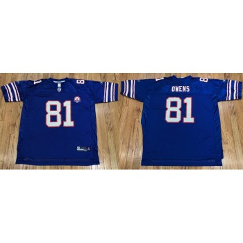 Toddlers Buffalo Bills #81 Terrell Owens Blue Stitched Jersey Toddlers Buffalo Bills #81 Terrell Owens Blue Stitched Jersey