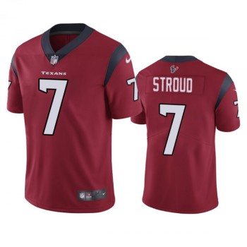 Toddlers Houston Texans #7 C.J. Stroud Red Vapor Untouchable Limited Stitched Jersey Toddlers Houston Texans #7 C.J. Stroud Red Vapor Untouchable Limited Stitched Jersey
