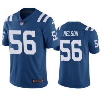 Toddlers Indianapolis Colts #56 Quenton Nelson Blue Vapor Untouchable Limited Stitched Jersey