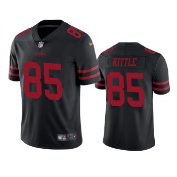 Toddlers San Francisco 49ers #85 George Kittle Black Vapor Untouchable Limited Stitched Football Jersey Toddlers San Francisco 49ers #85 George Kittle Black Vapor Untouchable Limited Stitched Football Jersey