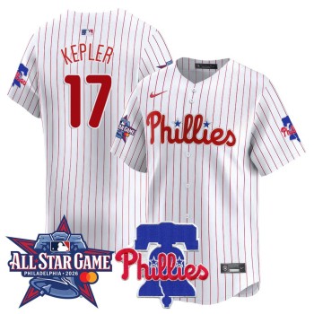Youth Philadelphia Phillies #17 Max Kepler White 2026 MLB All-Star Jersey