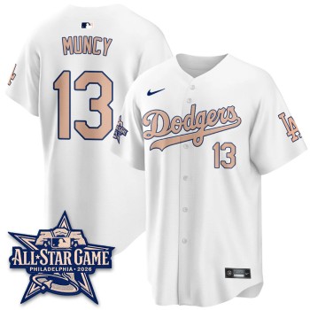Youth Los Angeles Dodgers #13 Max Muncy White 2026 MLB All-Star Jersey