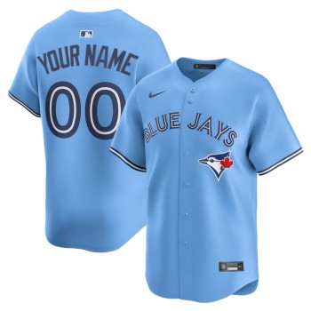 Men's Toronto Blue Jays Blue Stitched Baseball Custom Jersey