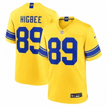 Men's Los Angeles Rams #89 Tyler Higbee Nike Classic Sol Game Jersey