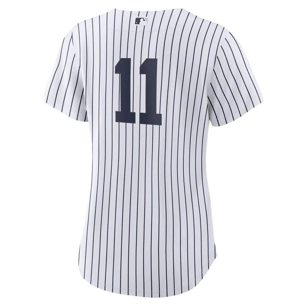 Women's New York Yankees #11 Anthony Volpe White 2024 World Series Home Replica Player Jersey Women's New York Yankees #11 Anthony Volpe White 2024 World Series Home Replica Player Jersey