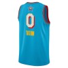 Unisex #0 Jayson Tatum Light Blue 2025 NBA All-Star Game Swingman Player Jersey