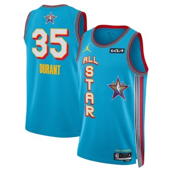 Unisex #35 Kevin Durant Light Blue 2025 NBA All-Star Game Swingman Player Jersey Unisex #35 Kevin Durant Light Blue 2025 NBA All-Star Game Swingman Player Jersey