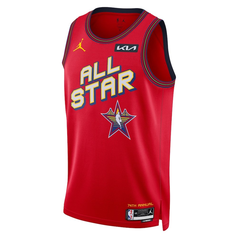 Unisex #2 Shai Gilgeous-Alexander Red 2025 NBA All-Star Game Swingman Player Jersey