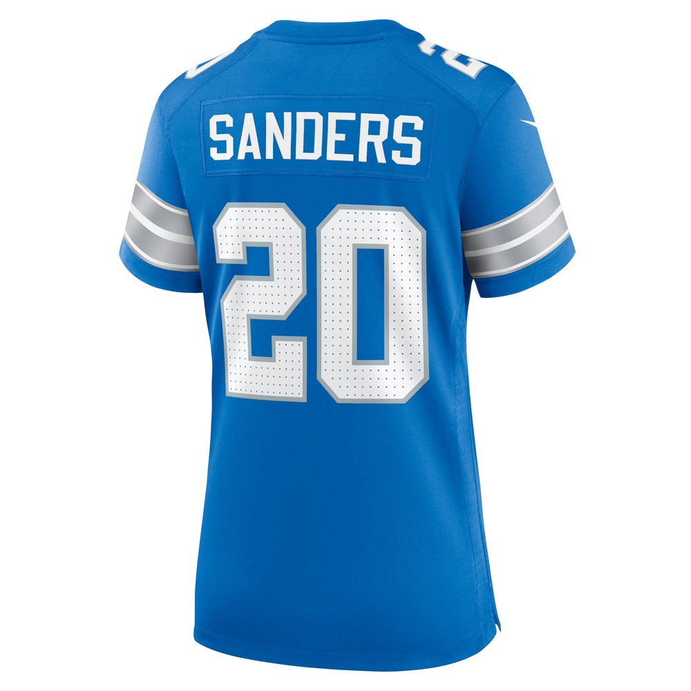 Women's Detroit Lions #20 Barry Sanders Blue Retired Player Game Jersey Women's Detroit Lions #20 Barry Sanders Blue Retired Player Game Jersey