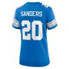Women's Detroit Lions #20 Barry Sanders Blue Retired Player Game Jersey