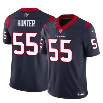 Men's Houston Texans #55 Danielle Hunter Navy 2024 F.U.S.E Vapor Untouchable Stitched Football Jersey Men's Houston Texans #55 Danielle Hunter Navy 2024 F.U.S.E Vapor Untouchable Stitched Football Jersey