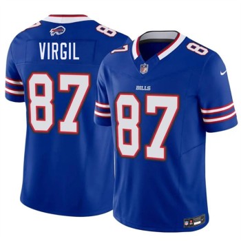 Youth Buffalo Bills #87 Jalen Virgil Royal 2026 NFL Draft Vapor F.U.S.E. Limited Jersey Youth Buffalo Bills #87 Jalen Virgil Royal 2026 NFL Draft Vapor F.U.S.E. Limited Jersey