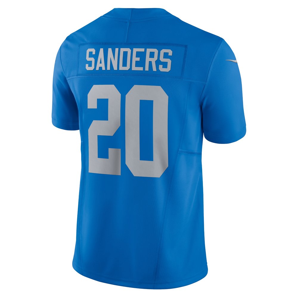 Men's Detroit Lions #20 Barry Sanders Blue Vapor F.U.S.E. Alternate Limited Jersey Men's Detroit Lions #20 Barry Sanders Blue Vapor F.U.S.E. Alternate Limited Jersey