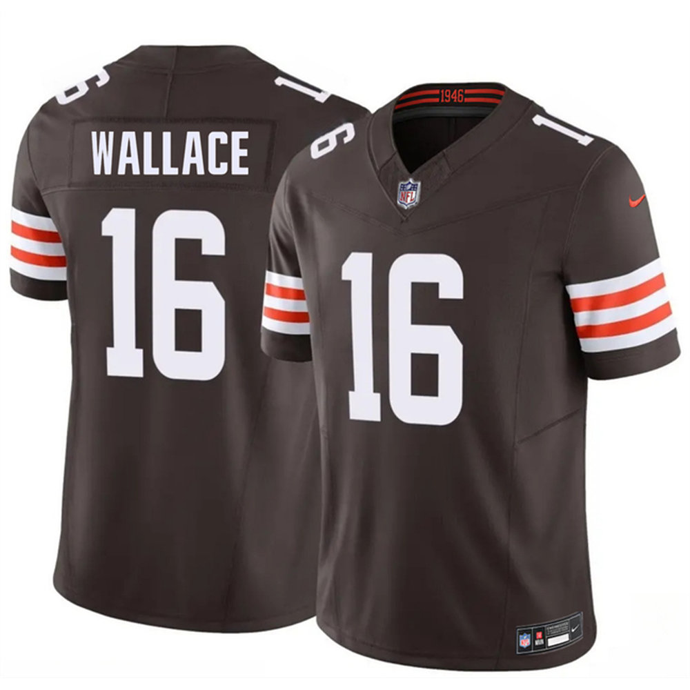 Youth Cleveland Browns #16 Tylan Wallace Brown 2026 NFL Draft Vapor F.U.S.E. Limited Jersey