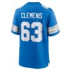 Men's Detroit Lions Duke Clemens  Blue Game Jersey