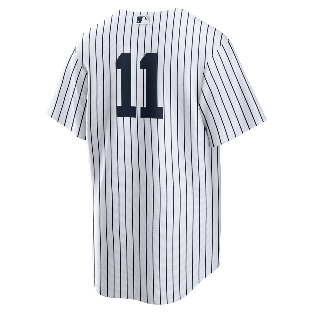 Men's New York Yankees #11 Anthony Volpe White 2024 World Series Home Replica Player Jersey Men's New York Yankees #11 Anthony Volpe White 2024 World Series Home Replica Player Jersey