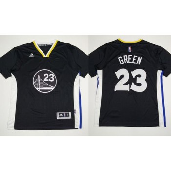 Warriors #23 Draymond Green Black New Alternate Stitched NBA Jersey