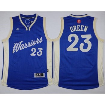 Warriors #23 Draymond Green Blue 2015-2016 Christmas Day Stitched NBA Jersey Warriors #23 Draymond Green Blue 2015-2016 Christmas Day Stitched NBA Jersey