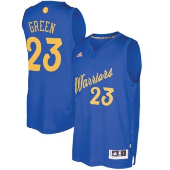 Warriors #23 Draymond Green Blue 2016-2017 Christmas Day Stitched NBA Jersey Warriors #23 Draymond Green Blue 2016-2017 Christmas Day Stitched NBA Jersey