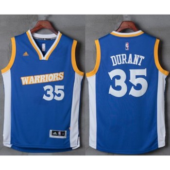 Warriors #35 Kevin Durant Royal Stretch Crossover Stitched NBA Jersey Warriors #35 Kevin Durant Royal Stretch Crossover Stitched NBA Jersey