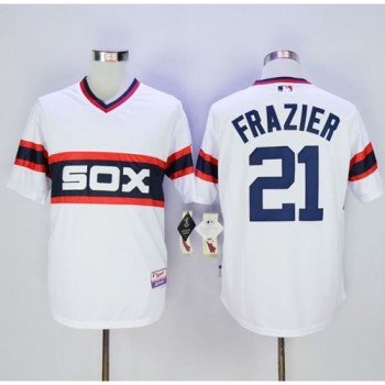 White Sox #21 Todd Frazier White Alternate Home Cool Base Stitched MLB Jersey White Sox #21 Todd Frazier White Alternate Home Cool Base Stitched MLB Jersey